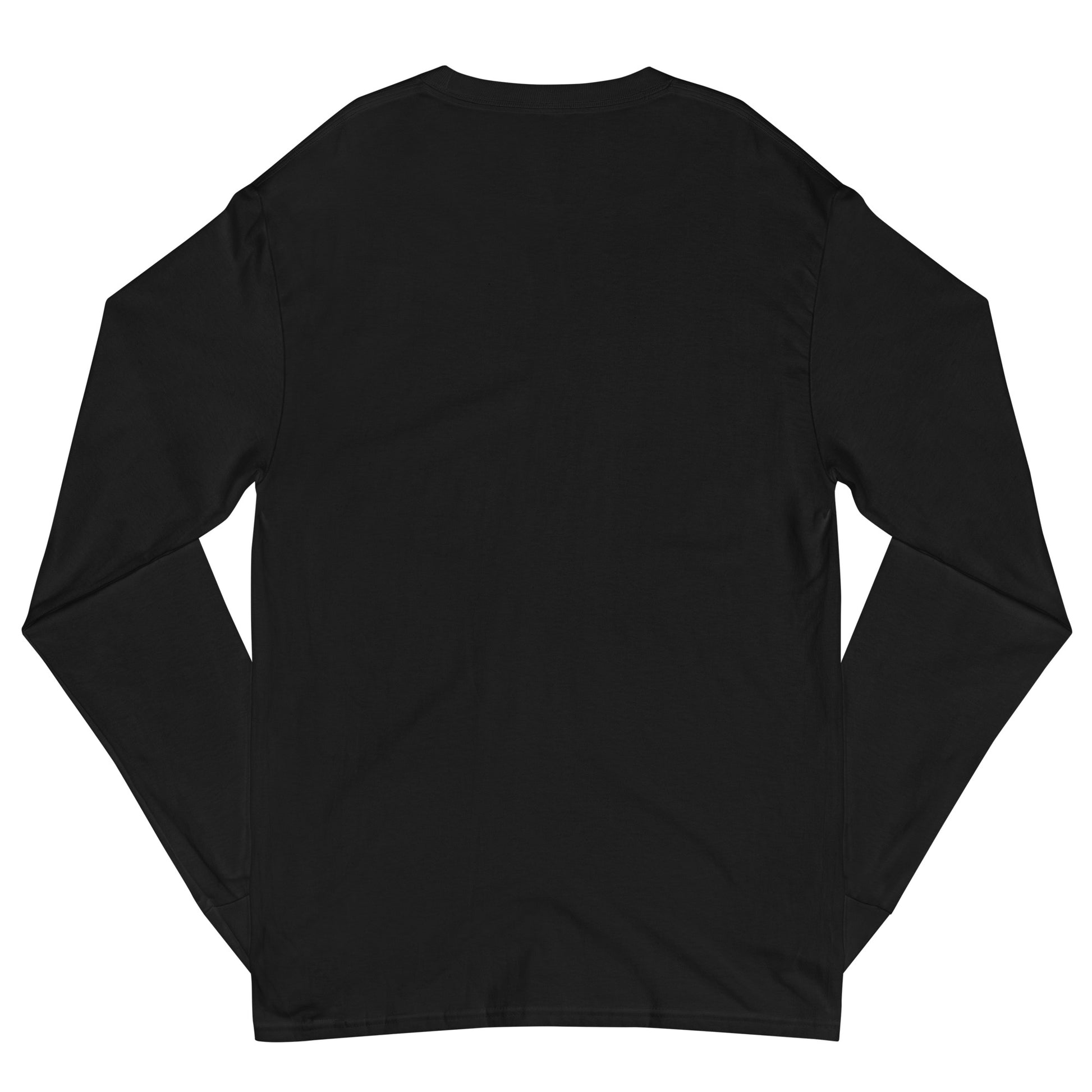 Skipped Gym, Still Useless sarcastic long sleeve shirt - black, back view