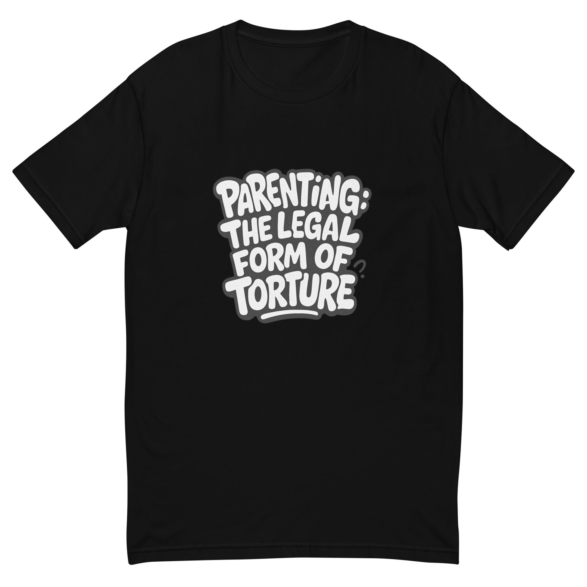 Parenting: The Legal Form of Torture sarcastic tumbler - t black, front view