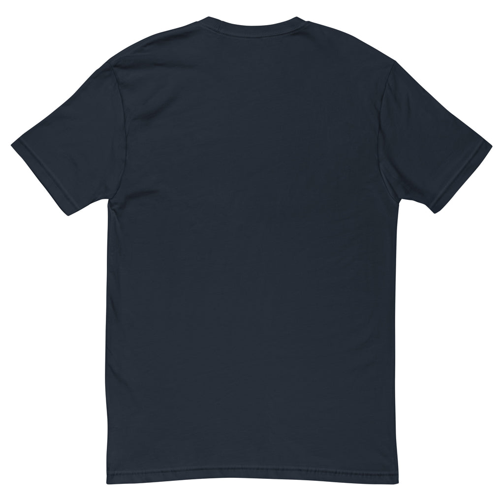 PureSarcasm sarcastic t-shirt - midnight navy, back view