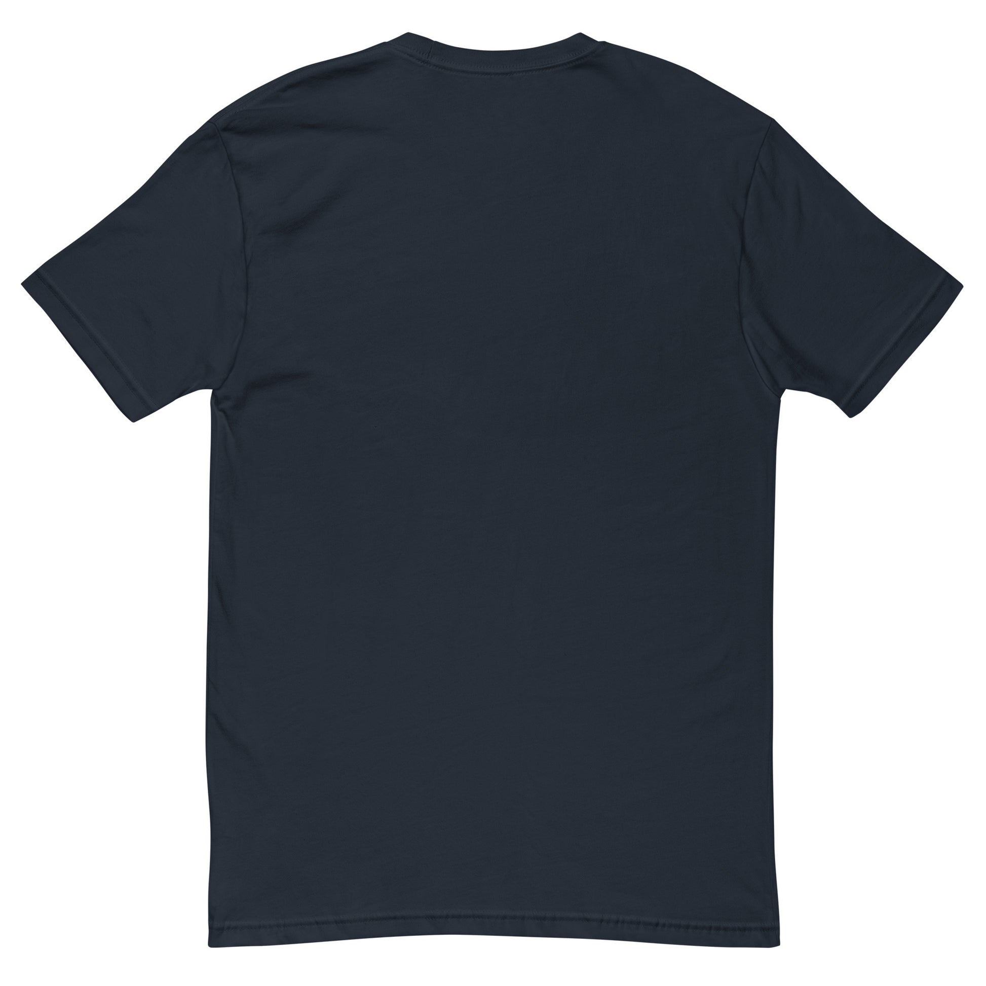 Literally Hiding from My Kids sarcastic tumbler - midnight navy, back view