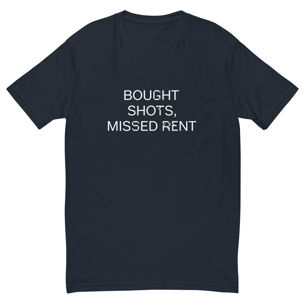 PureSarcasm sarcastic t-shirt - midnight navy, front view