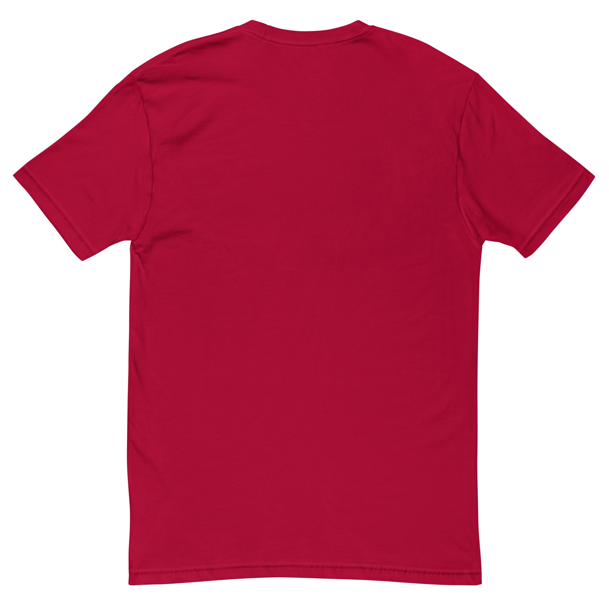 Literally Hiding from My Kids sarcastic tumbler - t red, back view