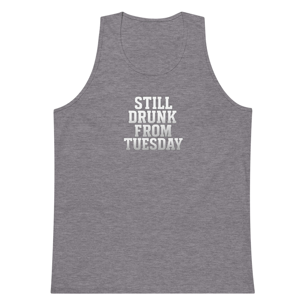 PureSarcasm sarcastic tank top - premium, front view