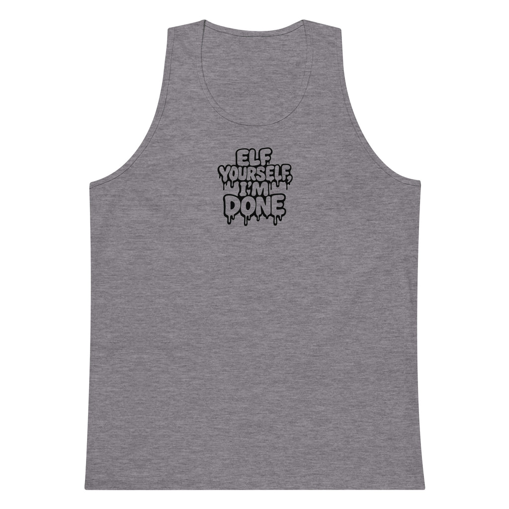 PureSarcasm sarcastic tank top - premium, front view
