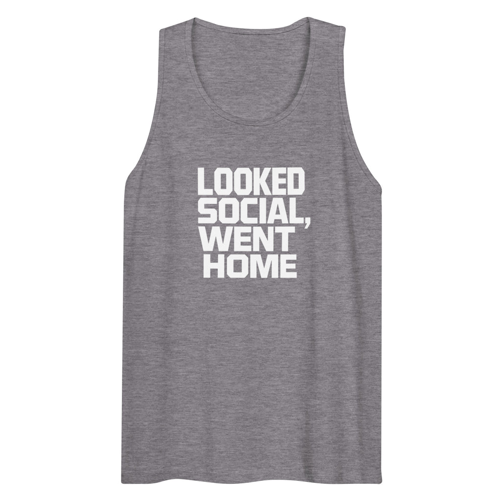 PureSarcasm sarcastic tank top - premium, front view