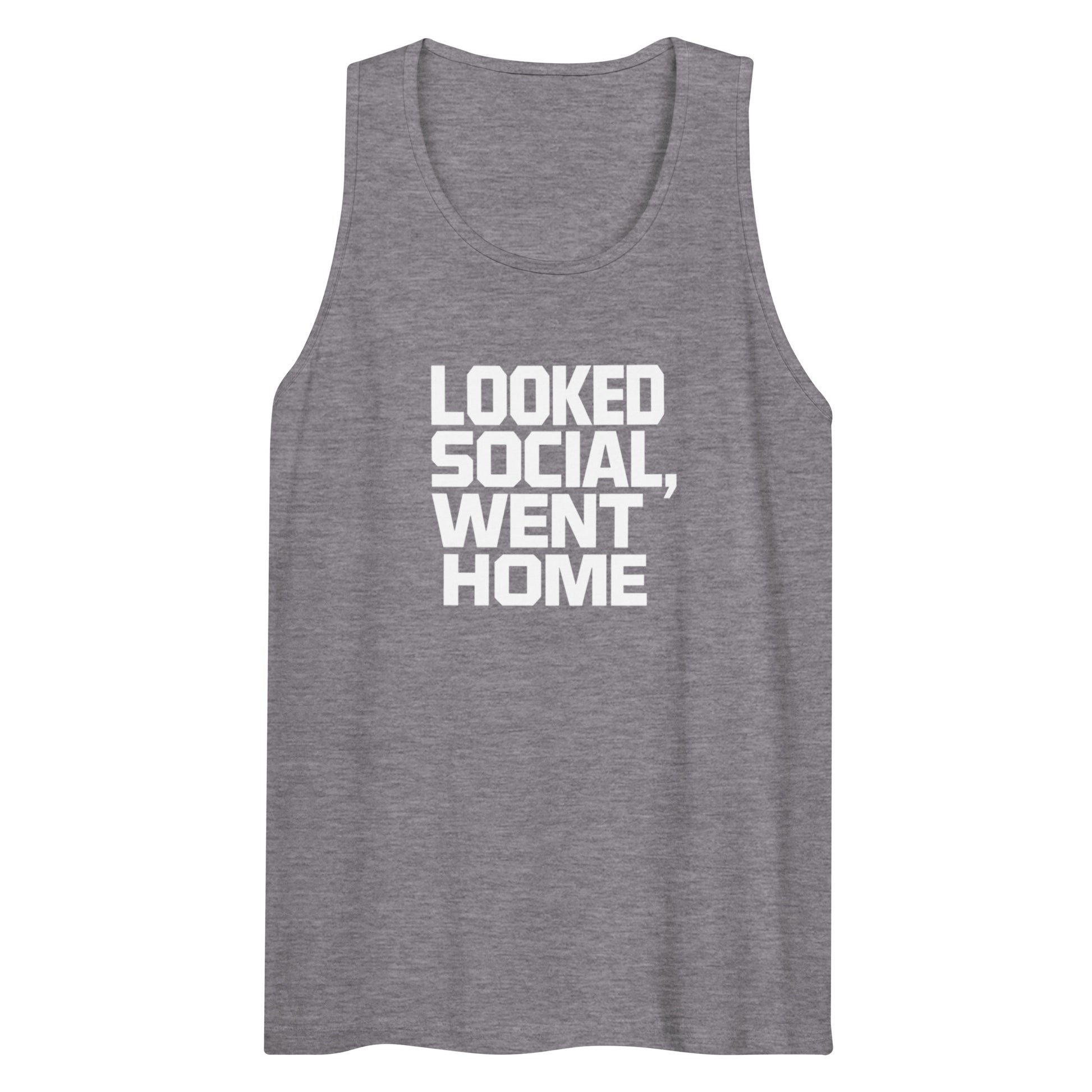 PureSarcasm sarcastic tank top - premium, front view
