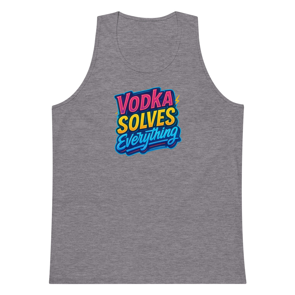 PureSarcasm sarcastic tank top - premium, front view