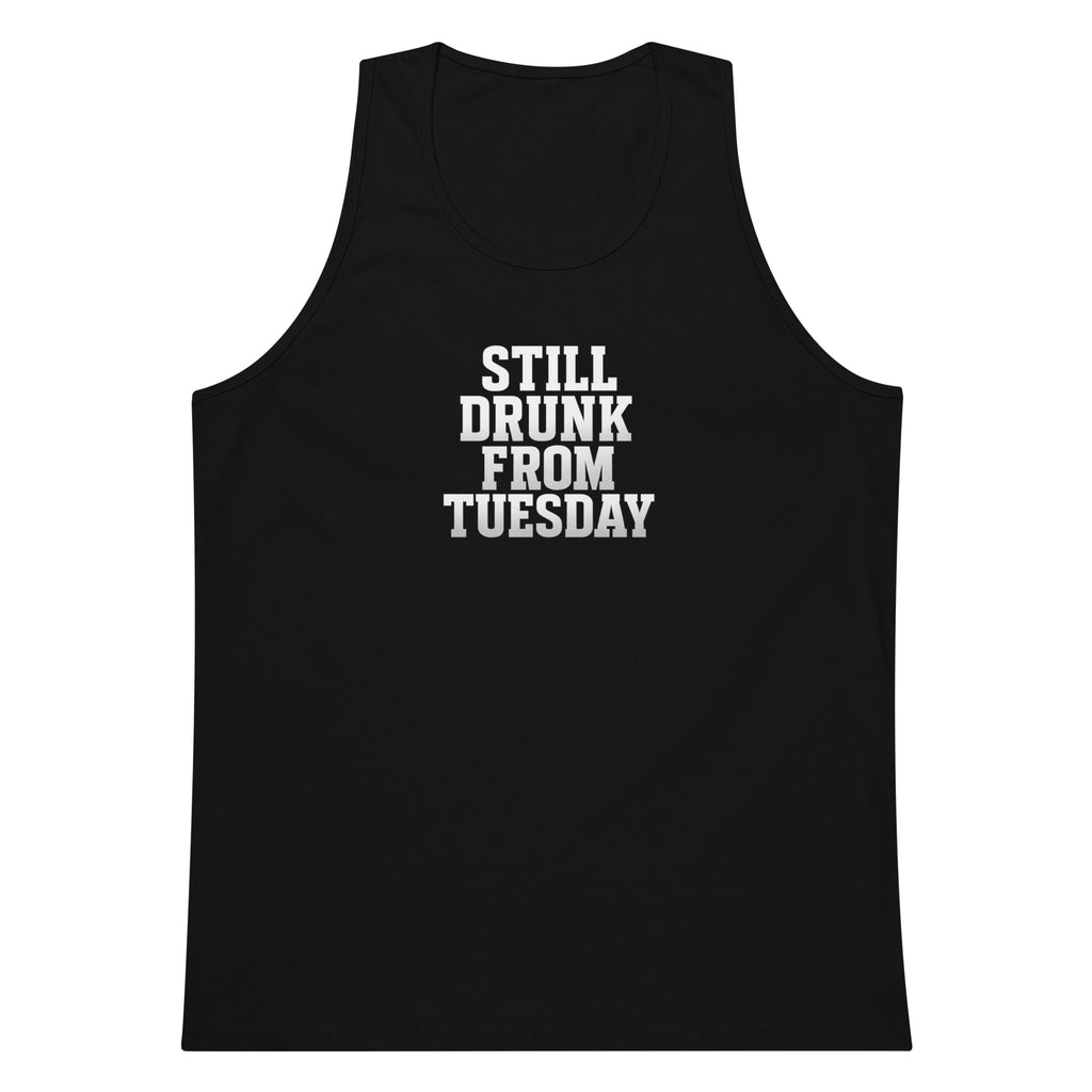 PureSarcasm sarcastic tank top - premium, front view