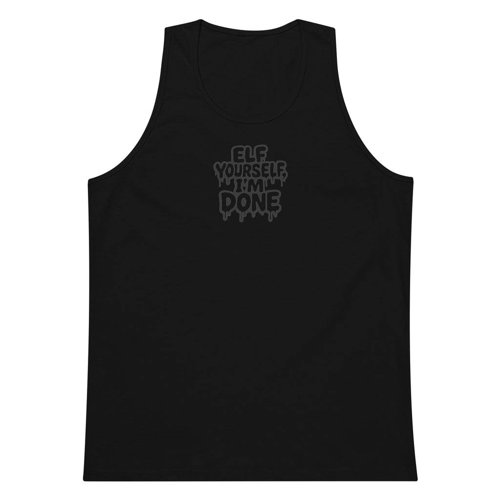 PureSarcasm sarcastic tank top - premium, front view