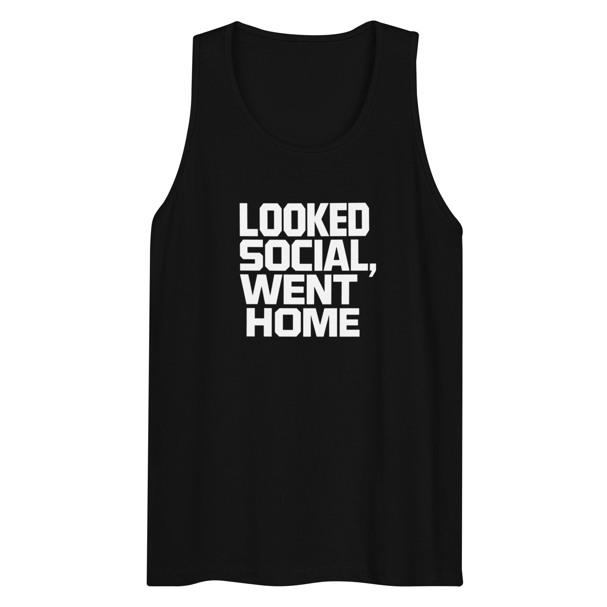 PureSarcasm sarcastic tank top - premium, front view