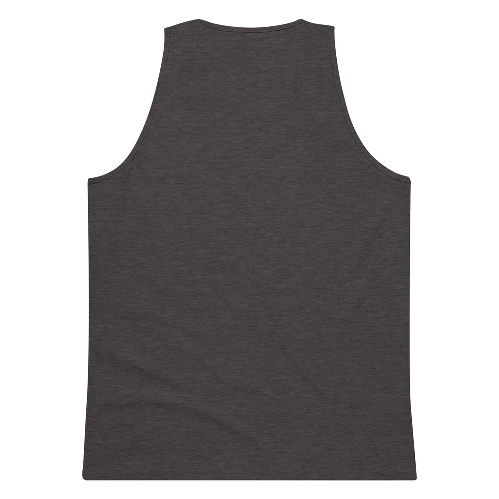 Running Late Is My Cardio sarcastic tank top - premium, back view