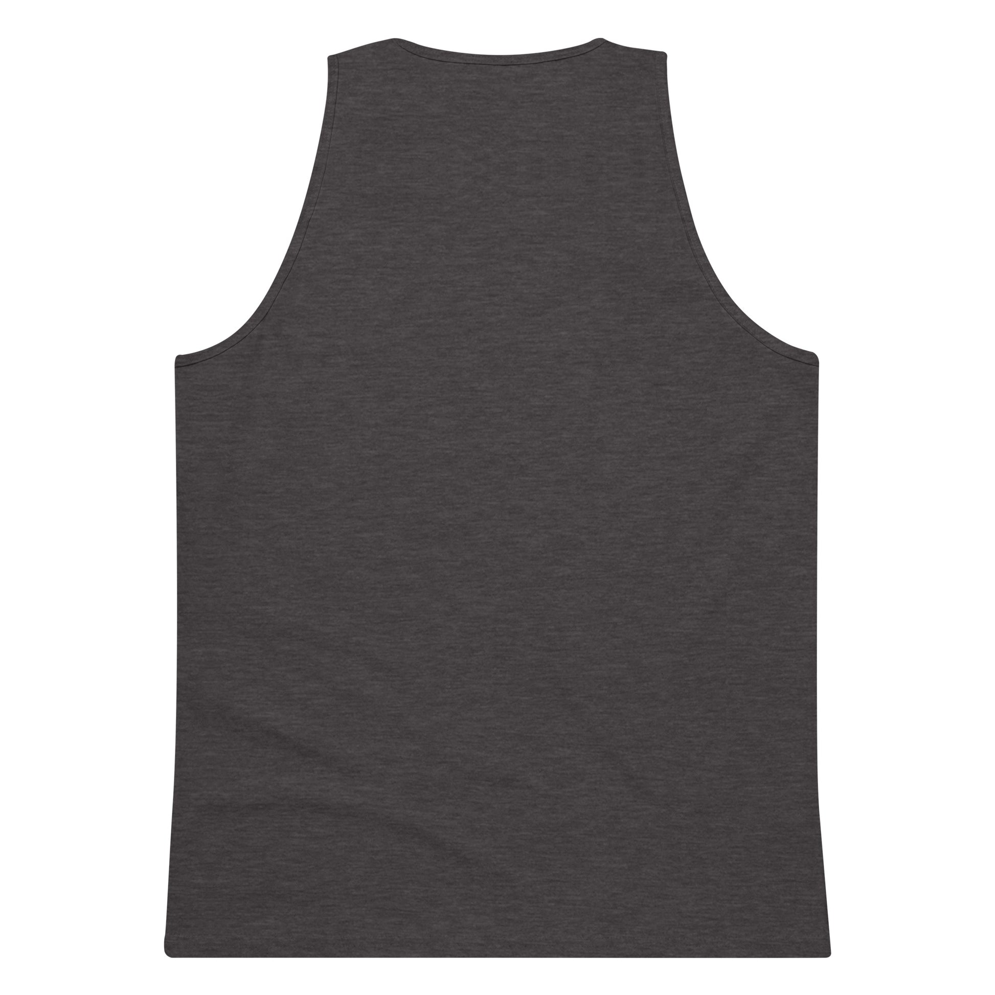 Ask Me About My Regrets sarcastic tank top - premium, back view