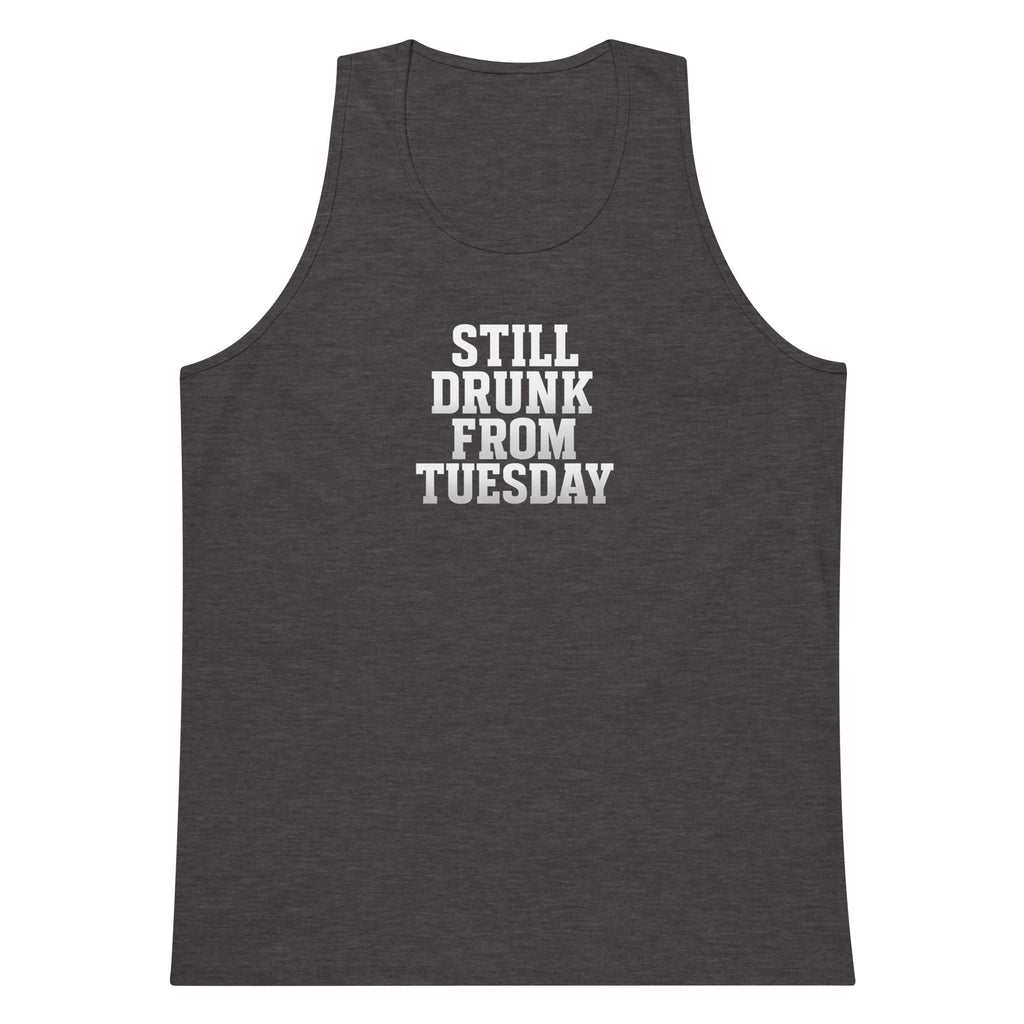 PureSarcasm sarcastic tank top - premium, front view