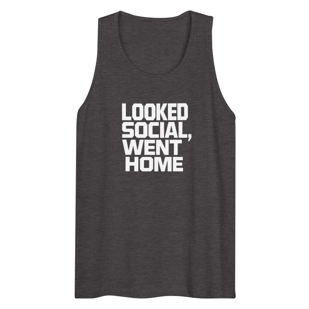 PureSarcasm sarcastic tank top - premium, front view