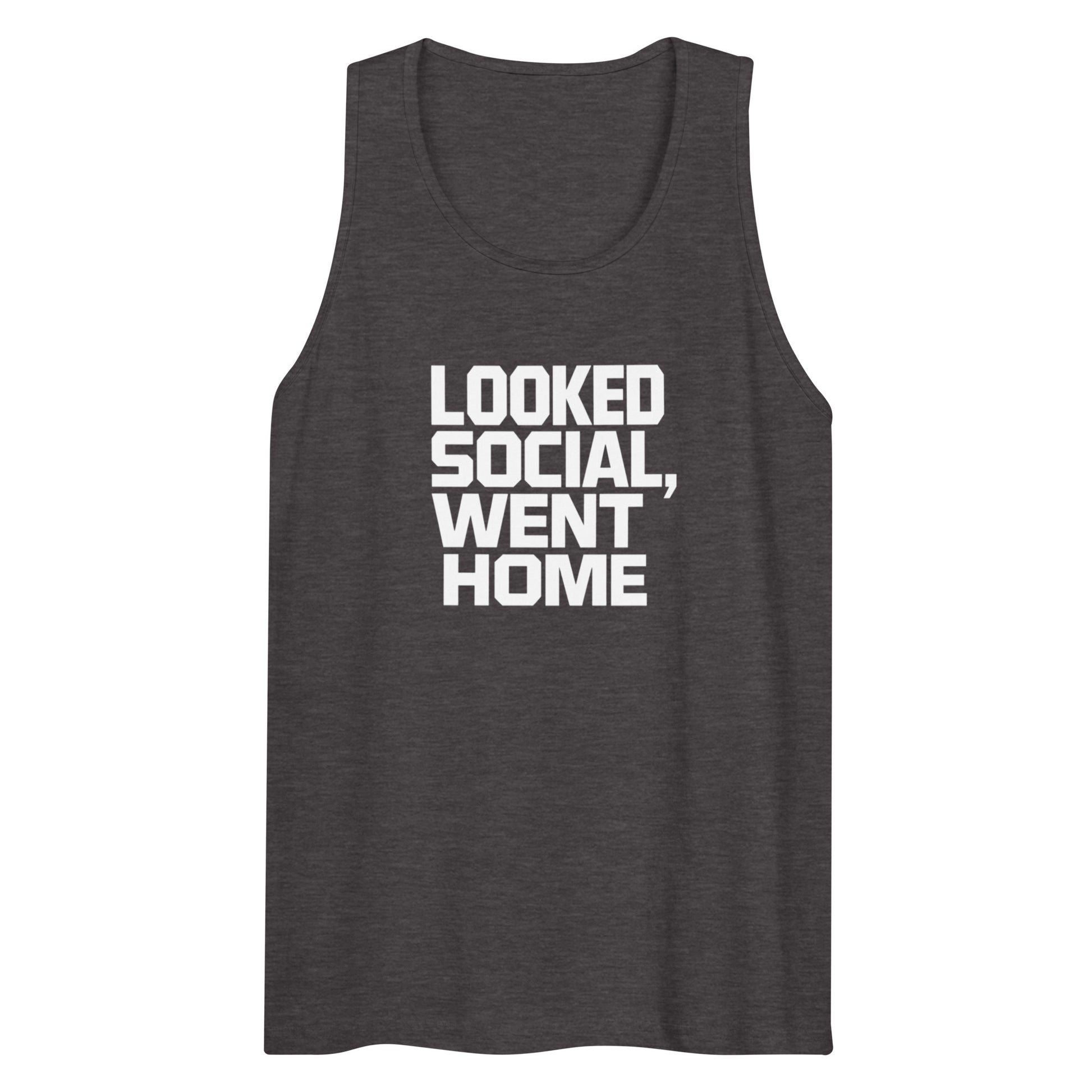PureSarcasm sarcastic tank top - premium, front view