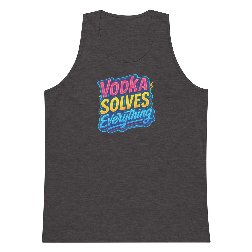 PureSarcasm sarcastic tank top - premium, front view