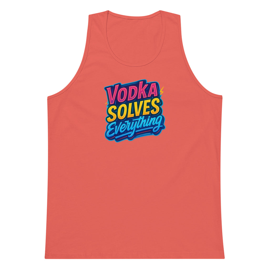 PureSarcasm sarcastic tank top - premium, front view