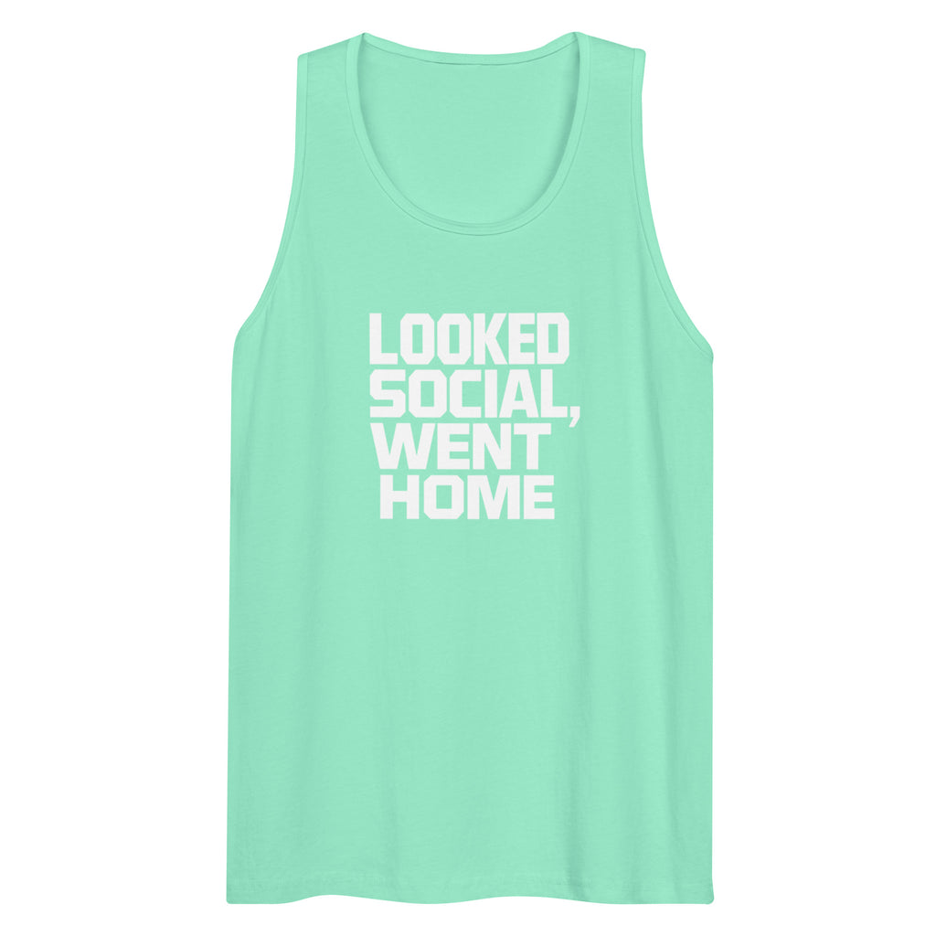 PureSarcasm sarcastic tank top - premium, front view