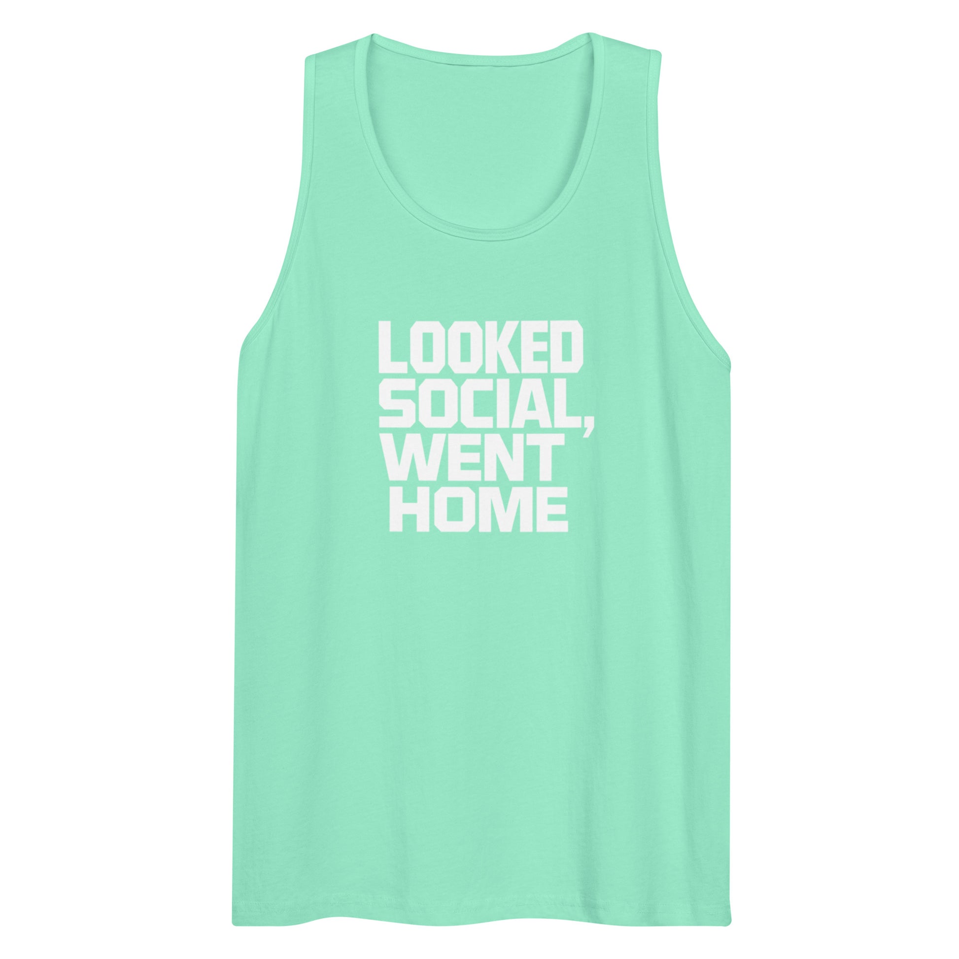PureSarcasm sarcastic tank top - premium, front view