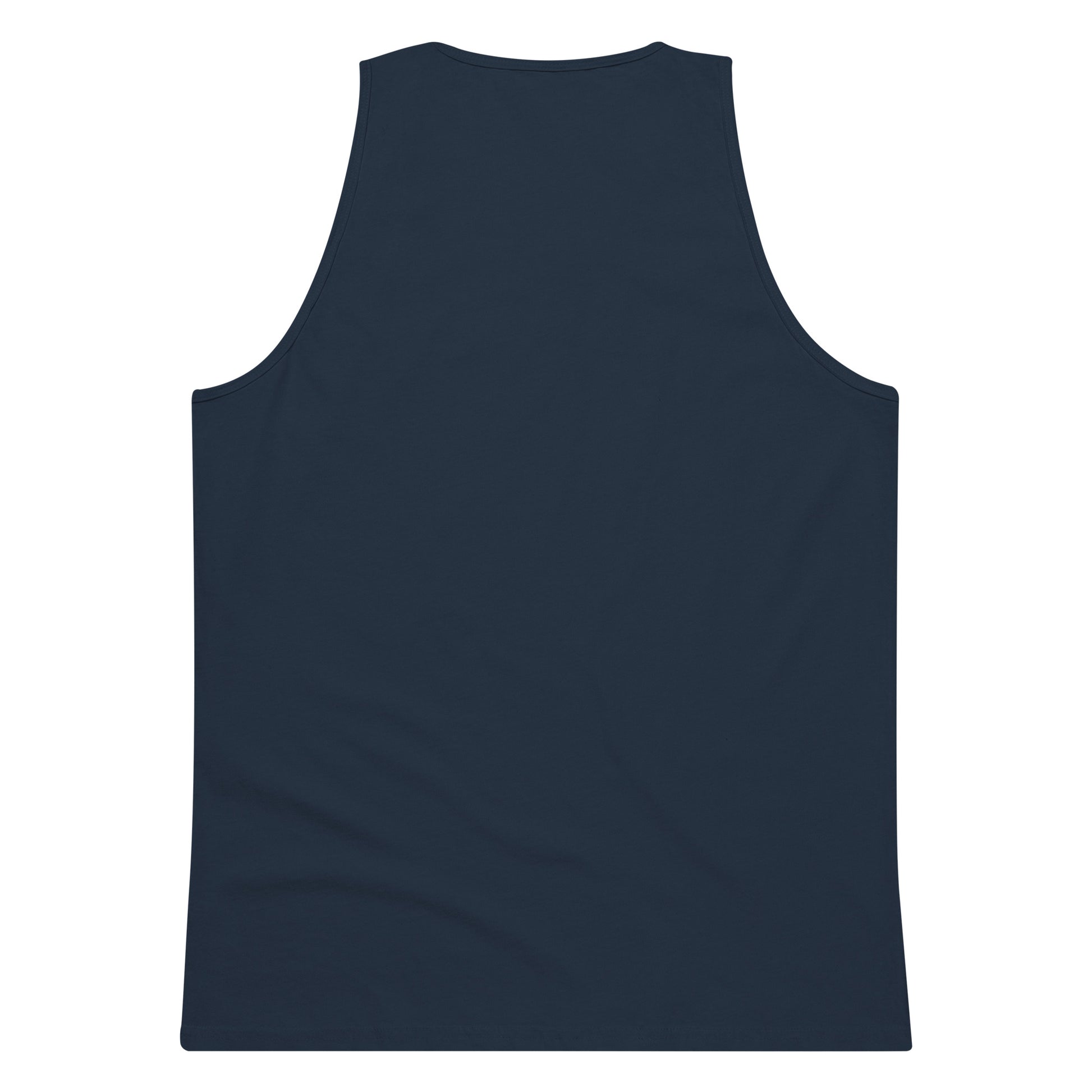 Living for Unread Emails sarcastic tank top - premium, back view