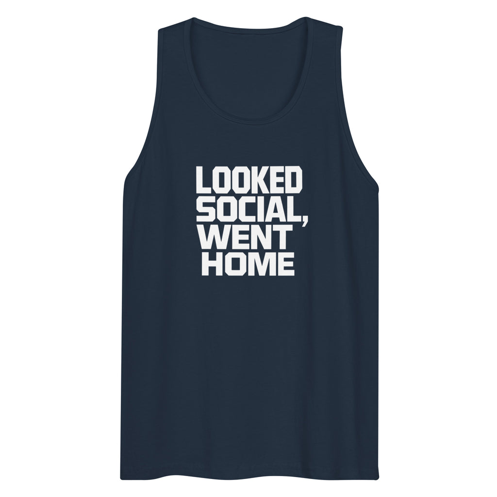 PureSarcasm sarcastic tank top - premium, front view