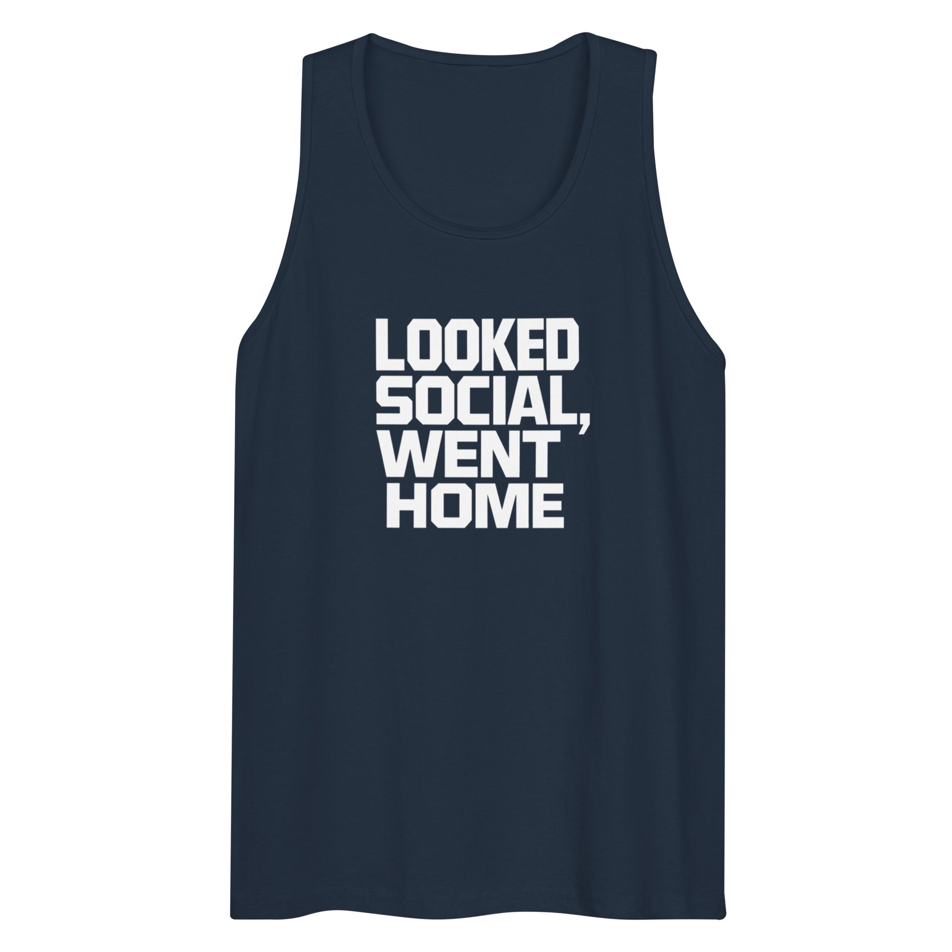 PureSarcasm sarcastic tank top - premium, front view
