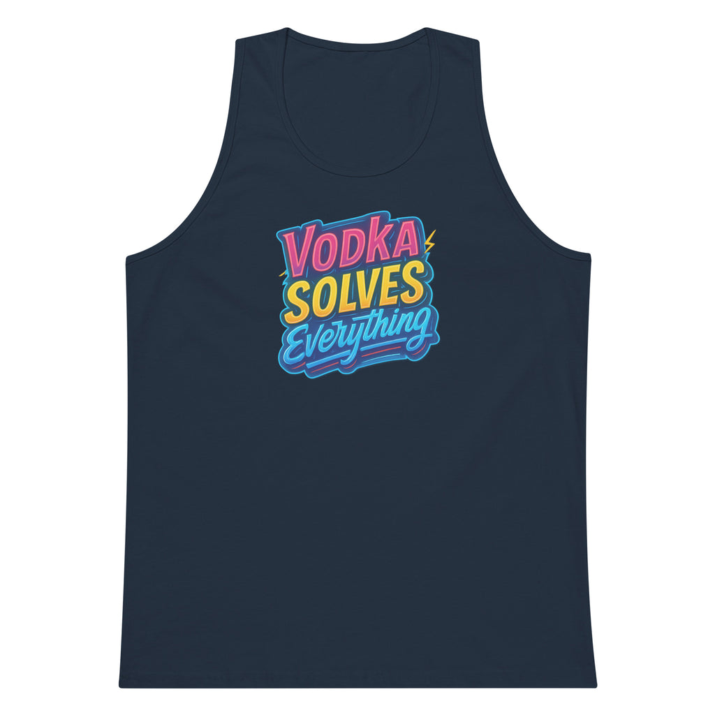 PureSarcasm sarcastic tank top - premium, front view