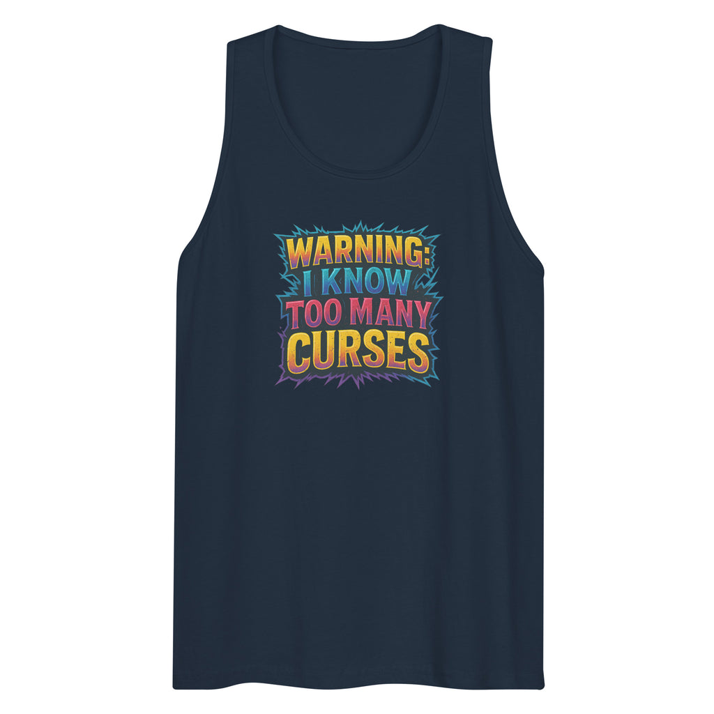 PureSarcasm sarcastic tank top - premium, front view