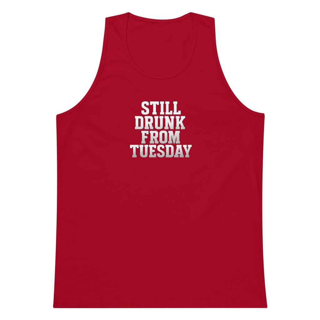 PureSarcasm sarcastic tank top - premium, front view