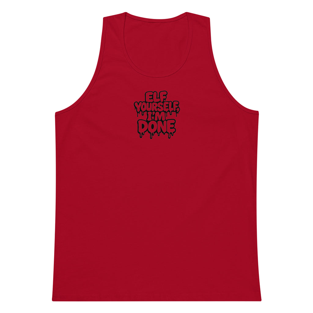 PureSarcasm sarcastic tank top - premium, front view