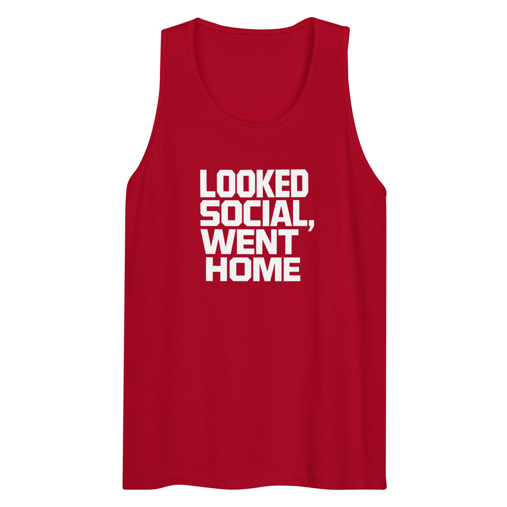 PureSarcasm sarcastic tank top - premium, front view