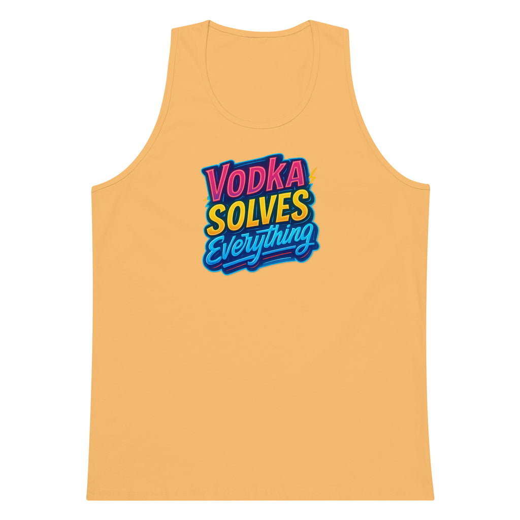 PureSarcasm sarcastic tank top - premium, front view
