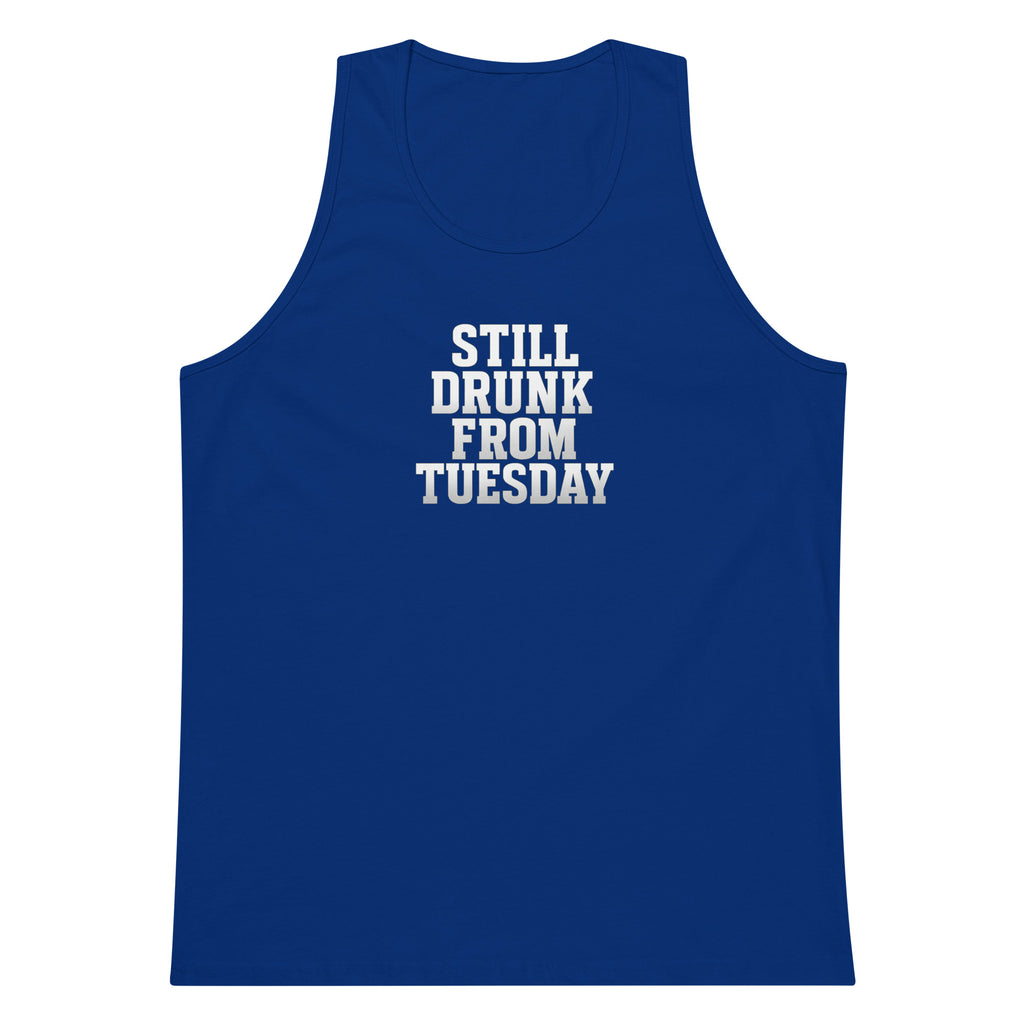 PureSarcasm sarcastic tank top - premium, front view