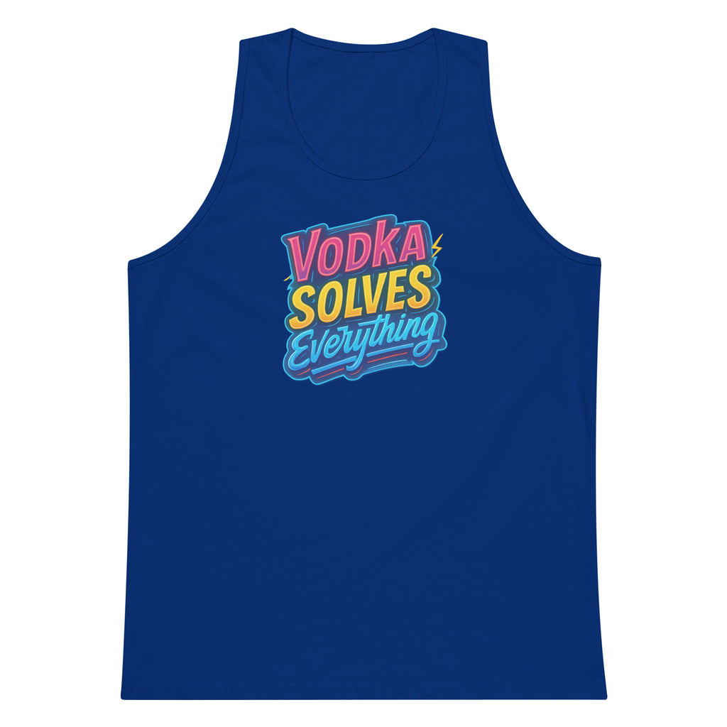 PureSarcasm sarcastic tank top - premium, front view
