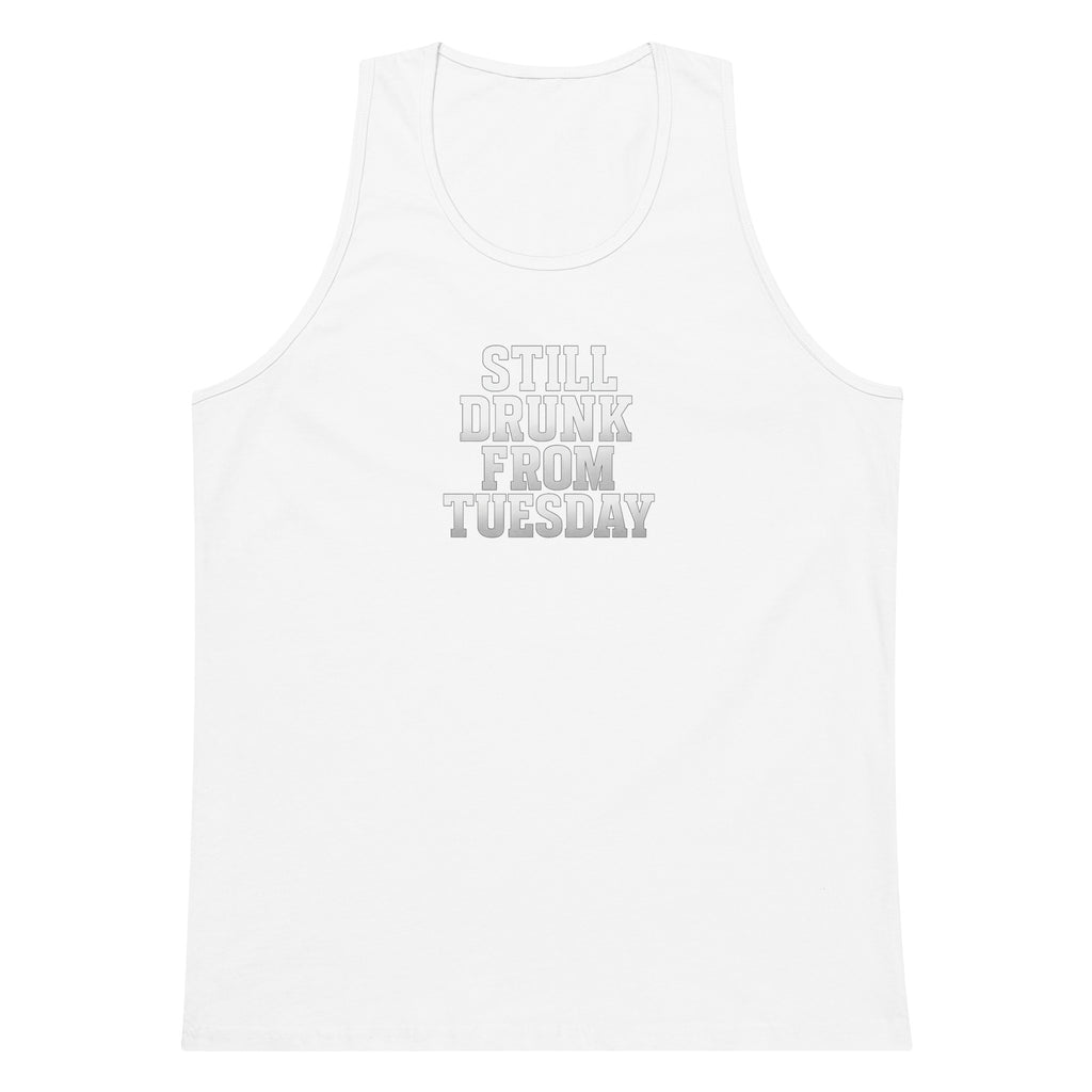 PureSarcasm sarcastic tank top - premium, front view