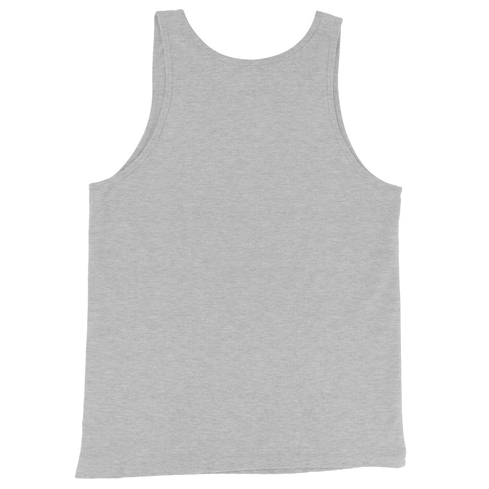 Burned Paycheck At Slots - Sarcastic Tank Top | PureSarcasm in Staple Tank - Back View | Sarcastic T-shirt | PureSarcasm