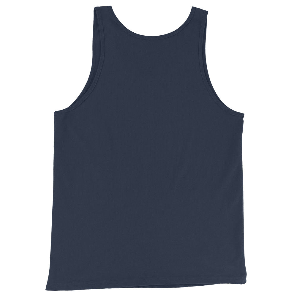 PureSarcasm sarcastic tank top - staple, back view