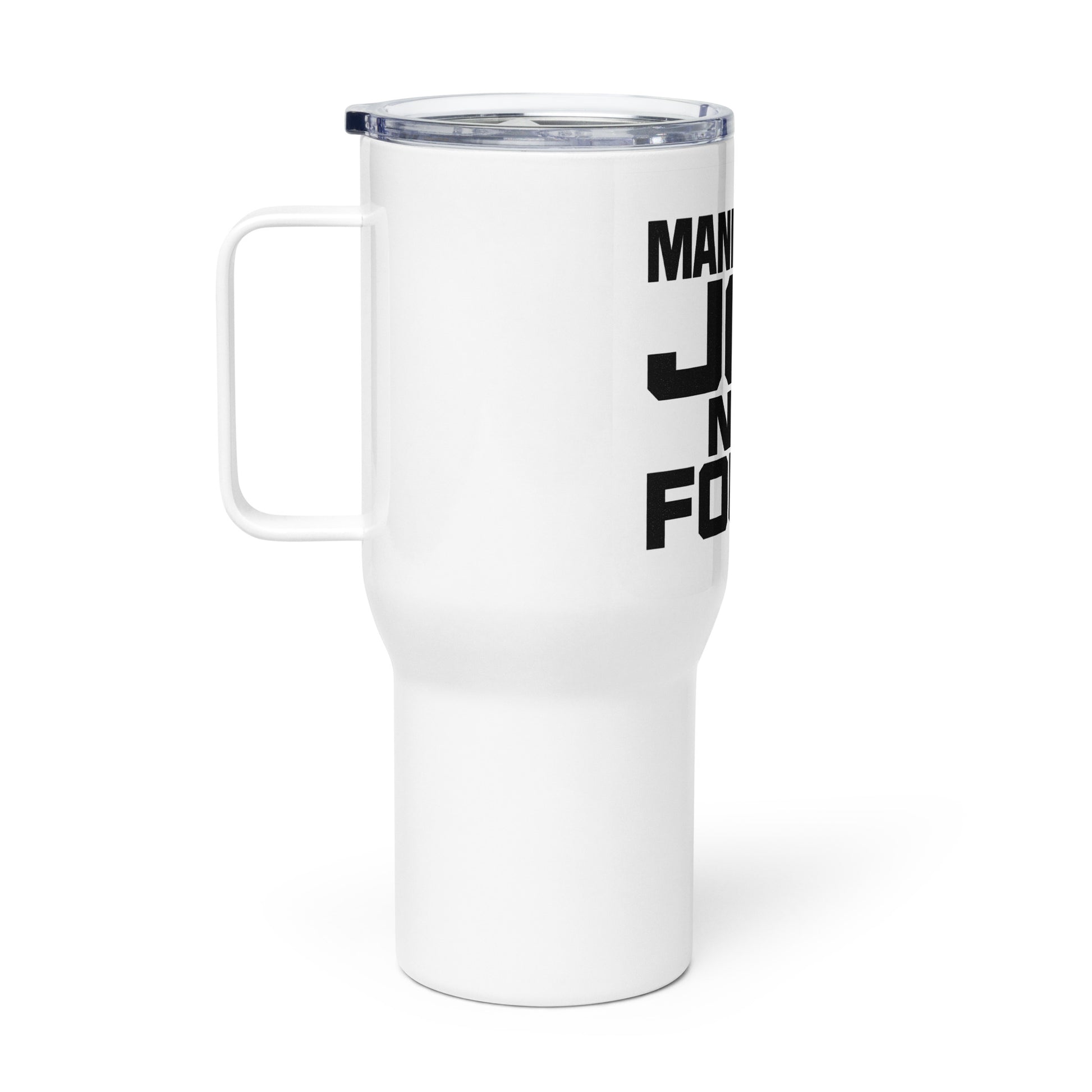 Mandatory Joy Not Found - Sarcastic Tumbler in Mug With A - Right Side | Sarcastic Tumbler | PureSarcasm