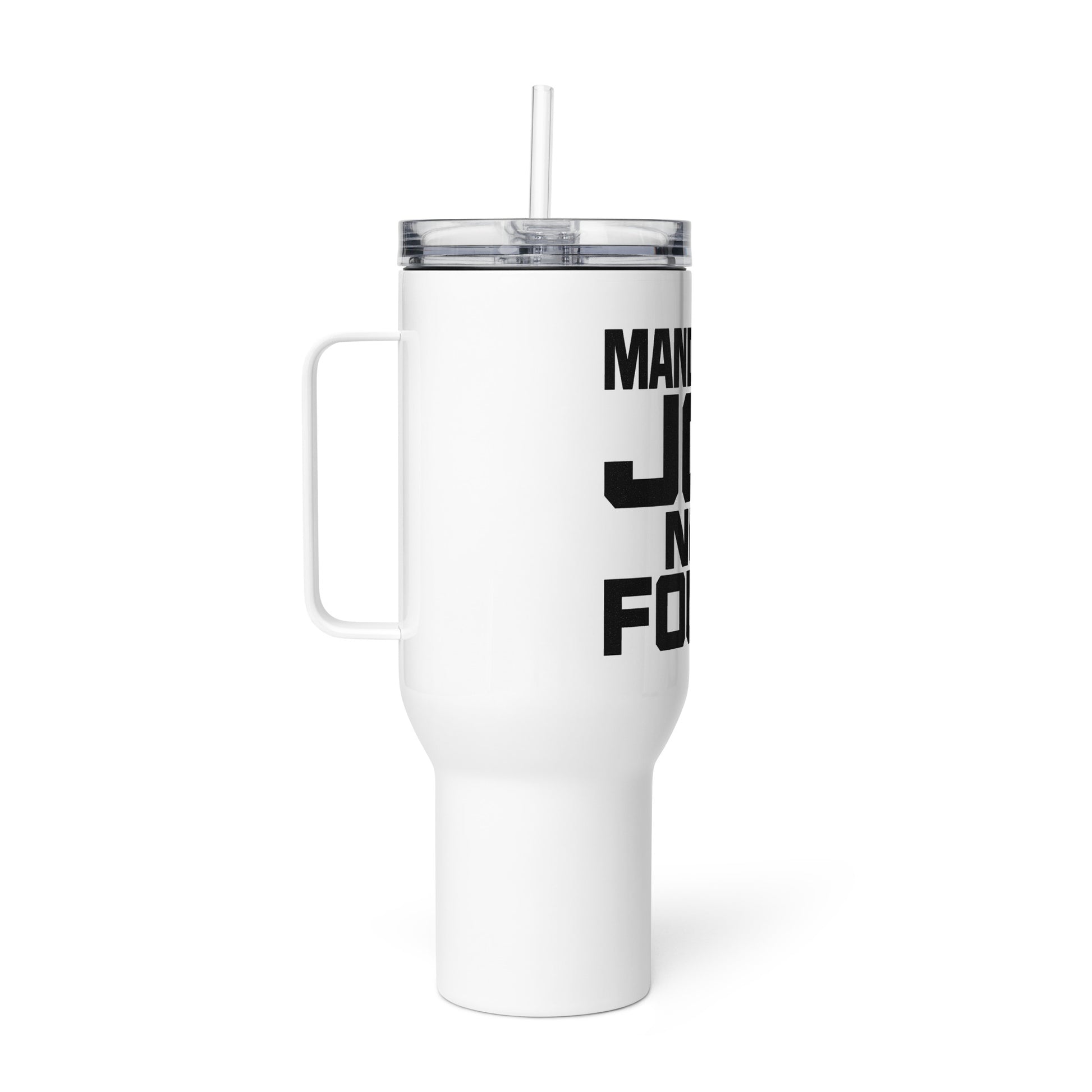 Mandatory Joy Not Found - Sarcastic Tumbler in Mug With A - Right Side | Sarcastic Tumbler | PureSarcasm