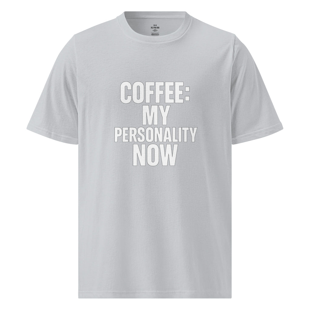 Coffee: My Personality sarcastic t-shirt - t grey, front view