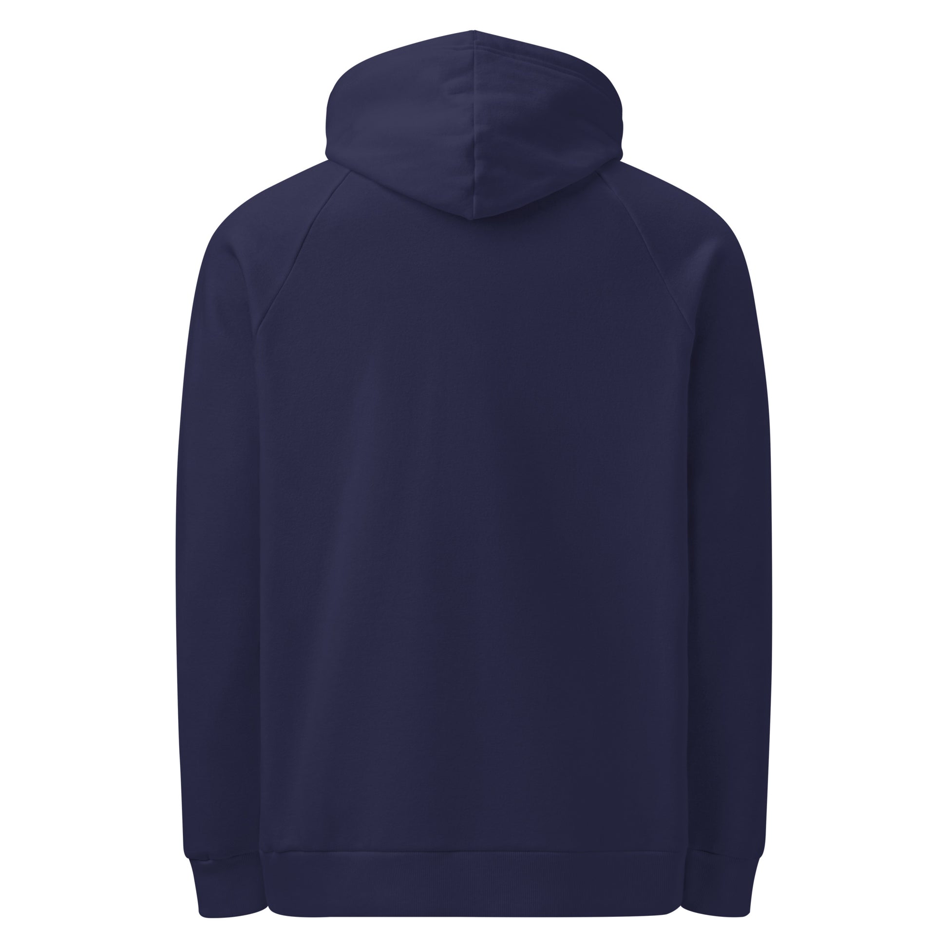 My Kid’s My Boss Now sarcastic hoodie - armour navy, back view