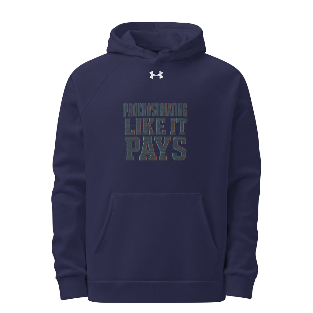 PureSarcasm sarcastic hoodie - armour navy, front view