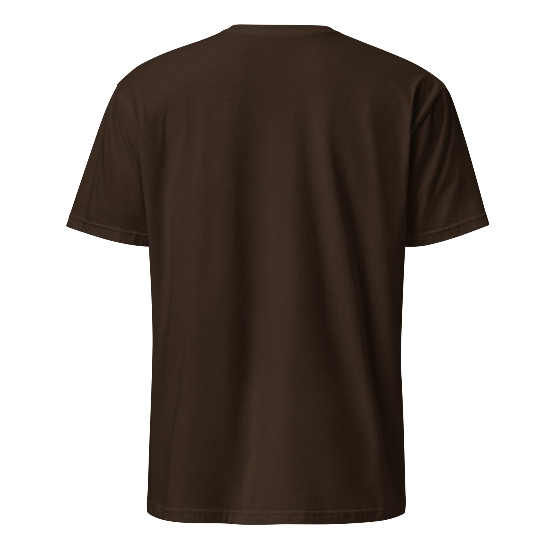 PureSarcasm sarcastic t-shirt - dark chocolate, back view