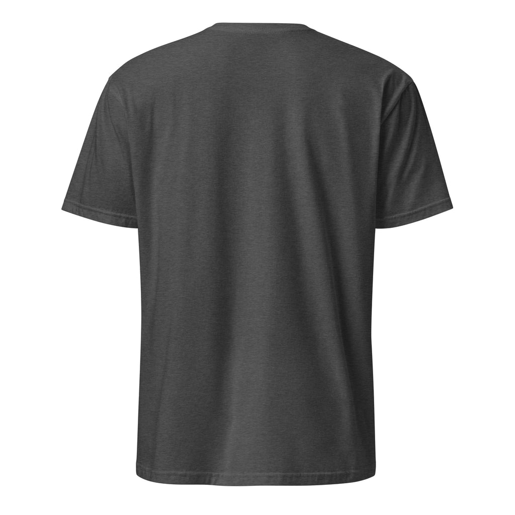 PureSarcasm sarcastic t-shirt - dark heather grey, back view