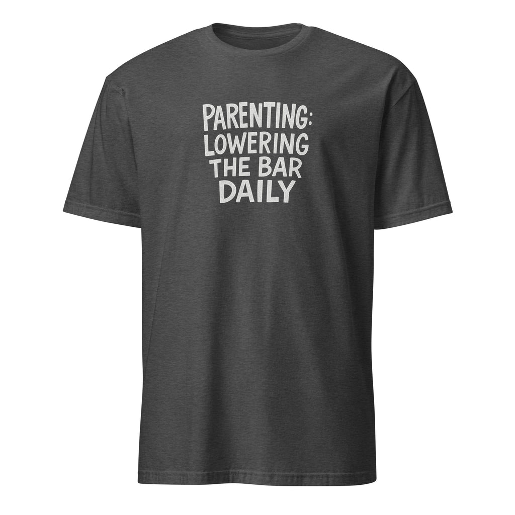 PureSarcasm sarcastic t-shirt - dark heather grey, front view