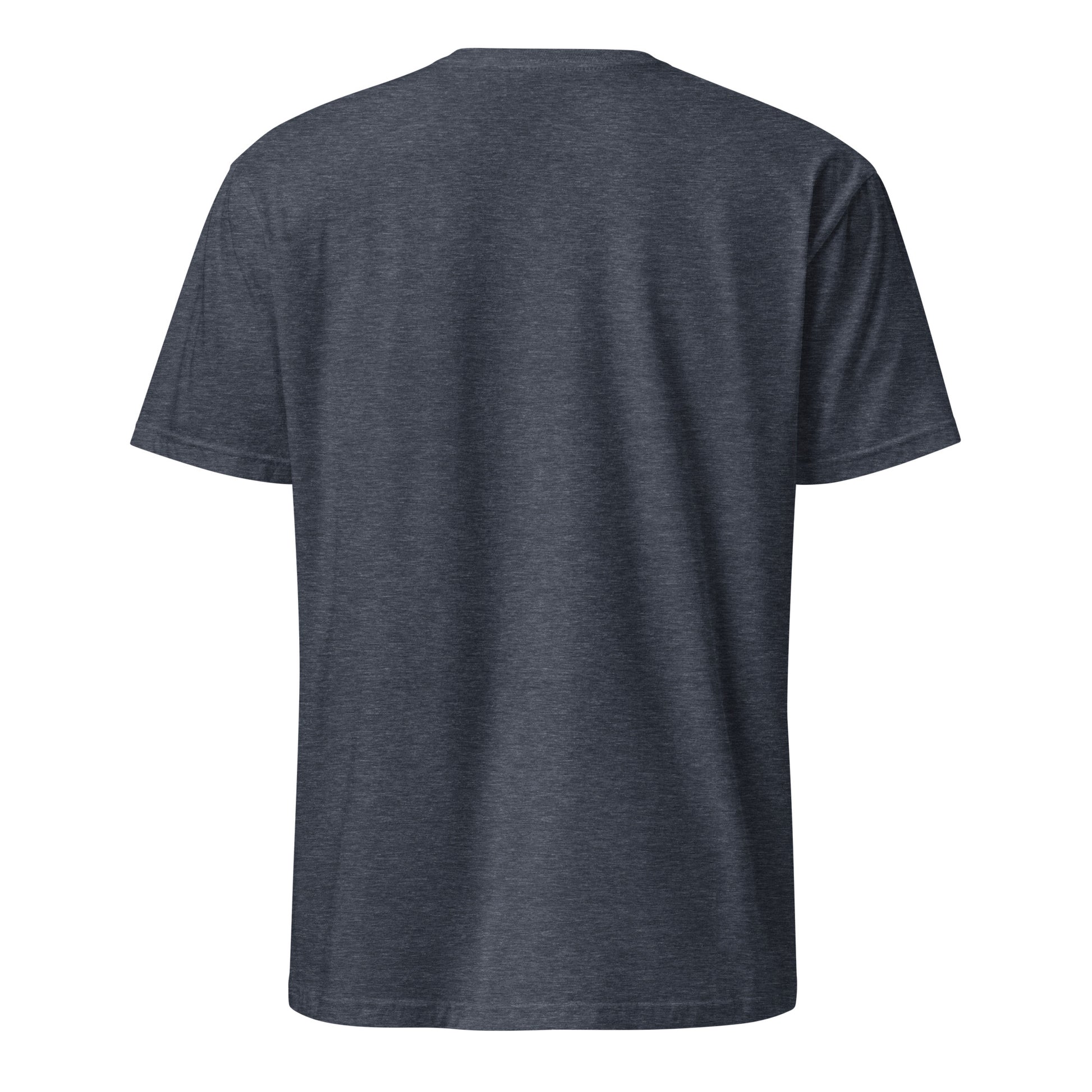 PureSarcasm sarcastic t-shirt - heather navy, back view