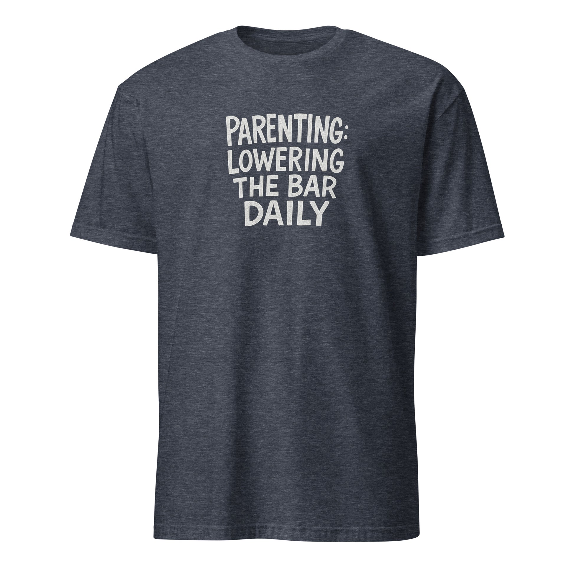 PureSarcasm sarcastic t-shirt - heather navy, front view