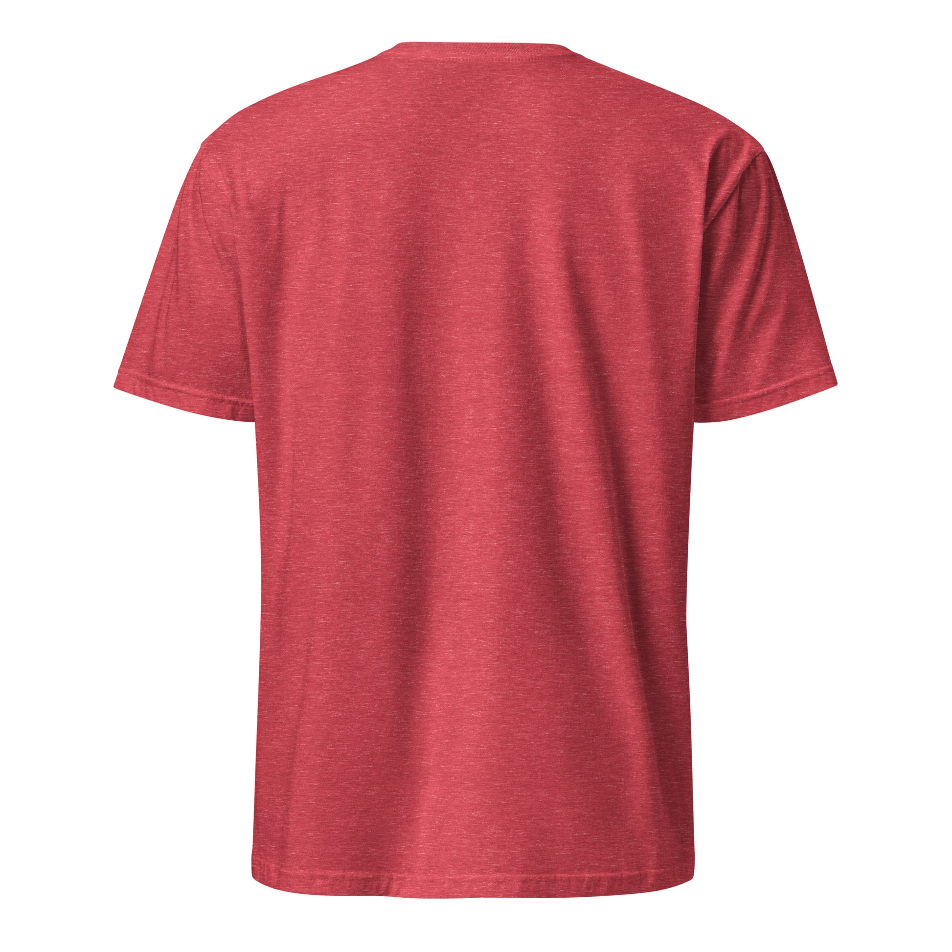 PureSarcasm sarcastic t-shirt - heather red, back view