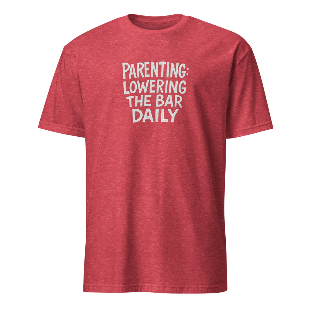 PureSarcasm sarcastic t-shirt - heather red, front view