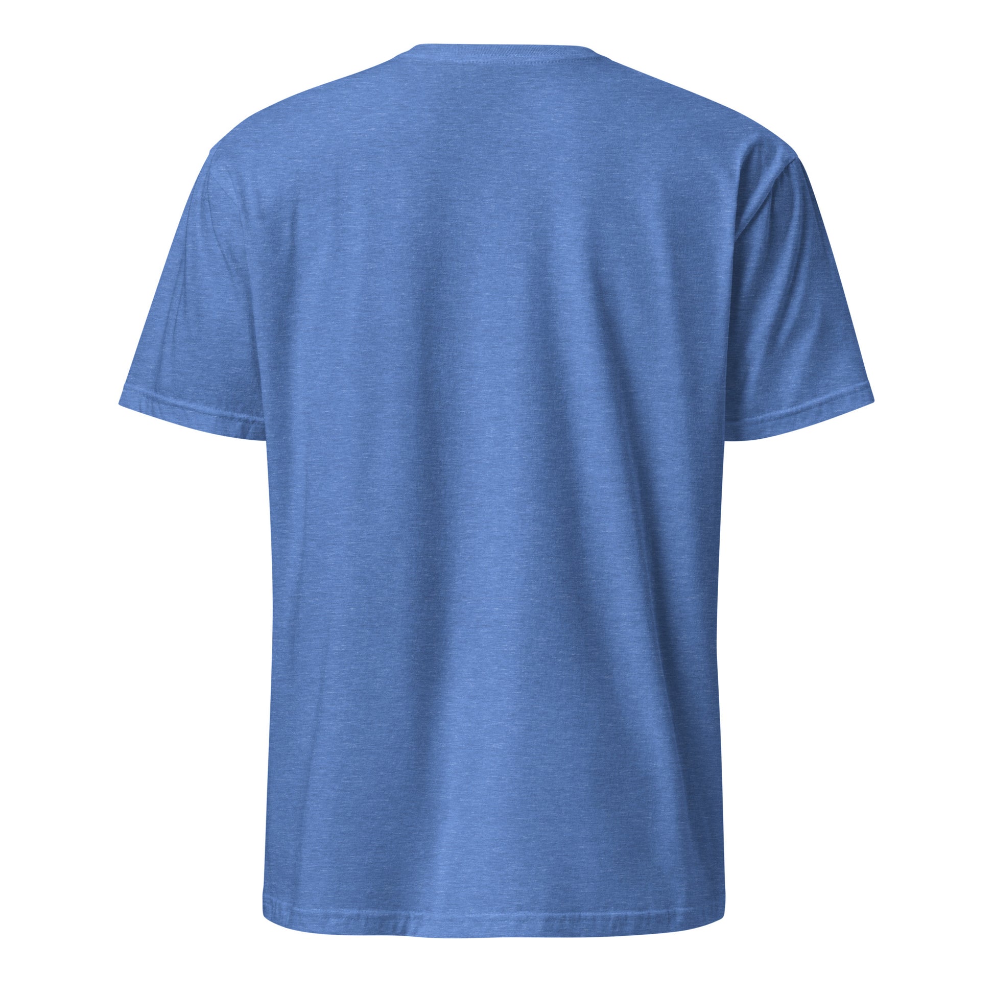 PureSarcasm sarcastic t-shirt - heather royal, back view